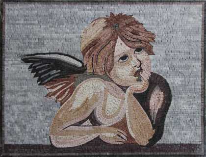 FG57 Cherub Art Mosaic