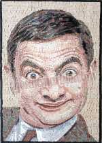 Mr Bean Art Mosaic