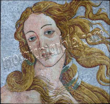 FG768 Boticelli Birth Of Venus Mosaic