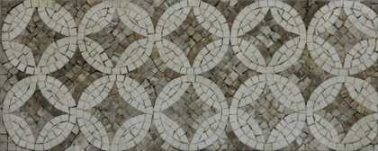 GEO1961 Repetitive Triangles Circles Interior  Mosaic