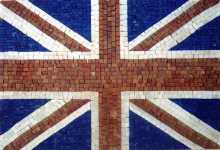 United Kingdom Flag Mosaic