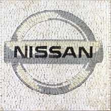 NISSAN Car Logo  Mosaic