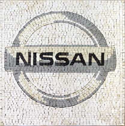 NISSAN Car Logo  Mosaic