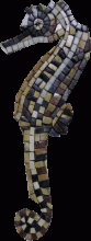 IN645 Sea Horse Mini Insert Mosaic
