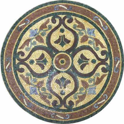 MD1047 Gold and brown warmth Mosaic