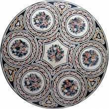 MD153 Limoges porcelain motif Mosaic