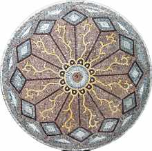 MD174 Diamonds Round and Round  Mosaic