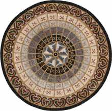 MD190 elegant circular pattern medallion Mosaic