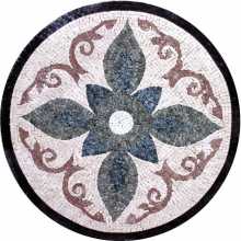 MD254 Spring Flower Blossom Mosaic