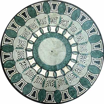 MD410 Green petrol explosion Mosaic