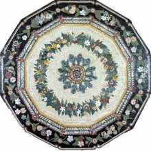 MD429 Chinese-style flower circles Mosaic