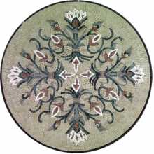 MD65 Graceful flower losange Mosaic