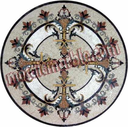 MD778 Majestic cross Mosaic