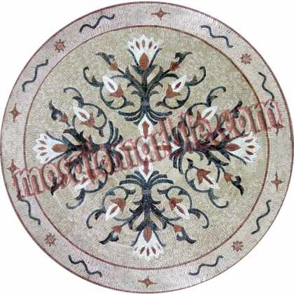 MD842 Orchid bouquets Mosaic