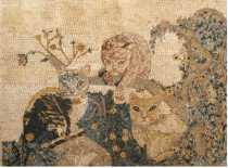 Cats Collection Mosaic Art