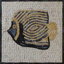 Fish Mosaic Decorative Tile