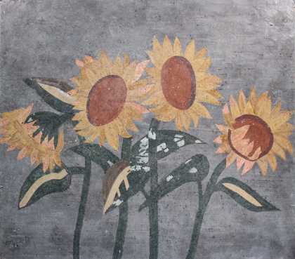 FL911 Sunflowers in Large Mosaic