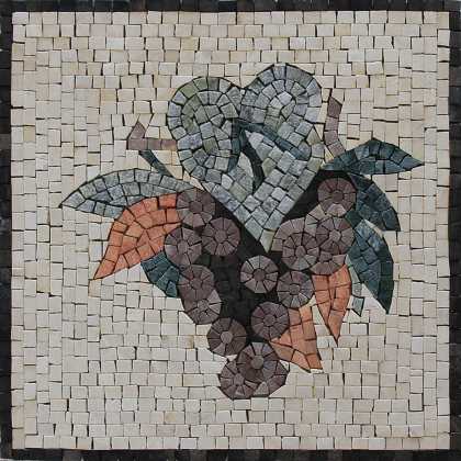 Grape Mosaic Kitchen Square Tile