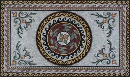 Greco Roman Carpet Mosaic Recreation