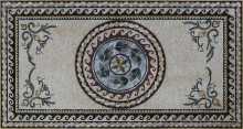 Greco Roman Mosaic Floor Rug