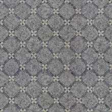 Repetitive Mini Flowers Pattern Mosaic Flooring