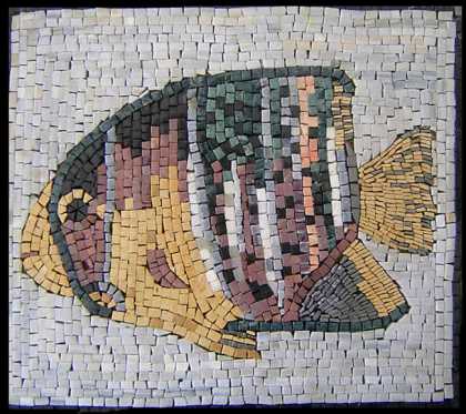 Big Colorful Fish Mosaic