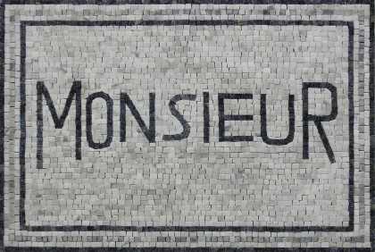 Bathroom Tile Art for the Monsieur Modern Mosaic