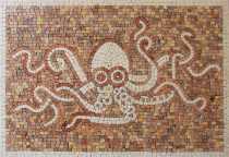 Octopus Backsplash Mosaic Tile