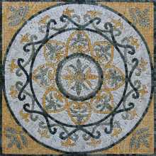 Outdoor Square Floor Tile Mosaic