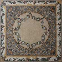 Square Garden Mosaic Rug