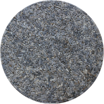 Tumbled Plain Round Mosaic Stepping Stone