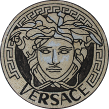 Versace With Greek Keys Frame Mosaic