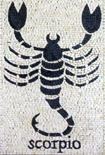 Scorpio Zodiac Mosaic