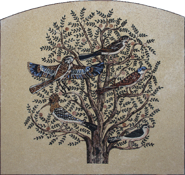 Grand Tree of Life Outdoor Mosaic